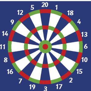Dartboard 3 Metre