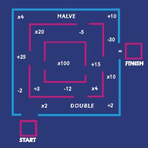 Maths Maze 5 Metre