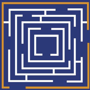 Square Maze 5 Metre