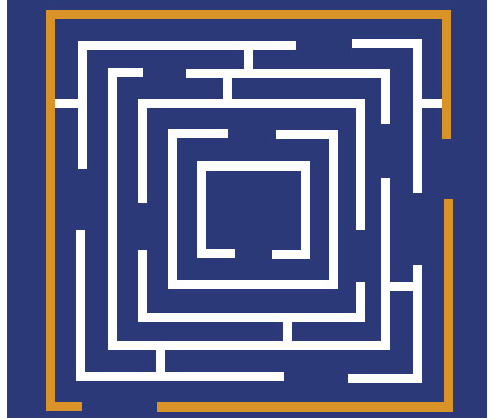Square Maze 5 Metre