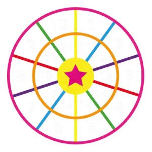 1-20 Outline Target 2.4 Metres