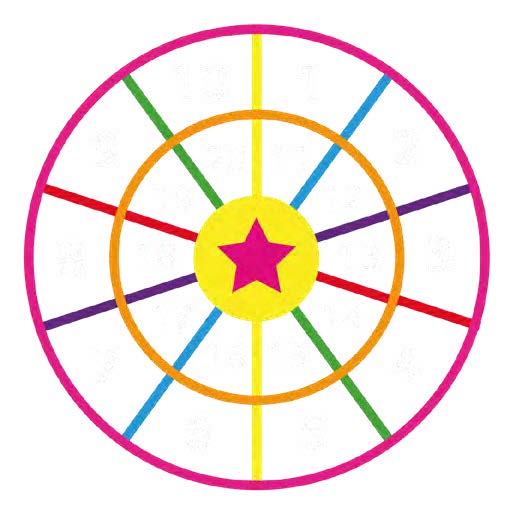 1-20 Outline Target 2.4 Metres