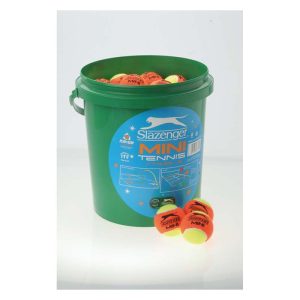 Slazenger Low Compression Tennis Balls - 60 Ball Bucket