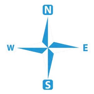 4 Point Compass 2.5 Metre