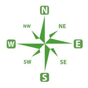 8 Point Compass 2.5 Metre