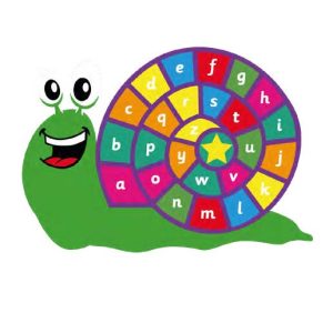 A-Z Snail Lowercase (3 Metre X 2 Metre)