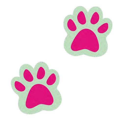 Cat Prints 150mm