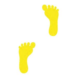Footprints 250mm