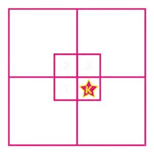 King Square Outline 4 Metre Square