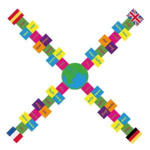 Language Hopscotch 5.2 Metres