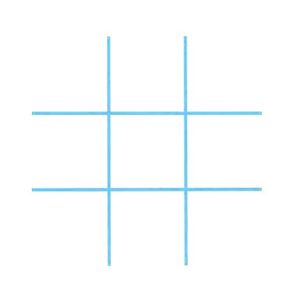 Noughts and Crosses 2 Metre x 2 Metre
