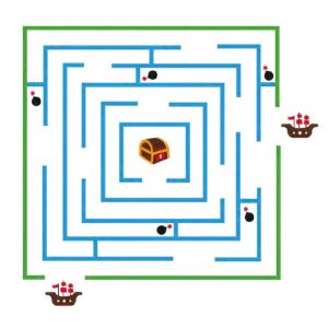Pirate Maze 5 Metre