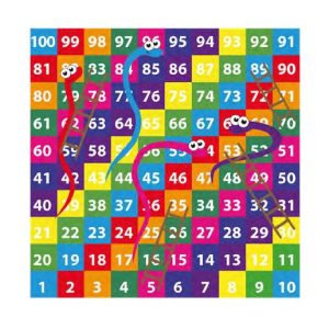 Snakes & Ladders 1-100 Solid 3metre x 3metre