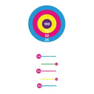 Solid Target with Throw Lines 5.5 Metres x 2.5 Metres