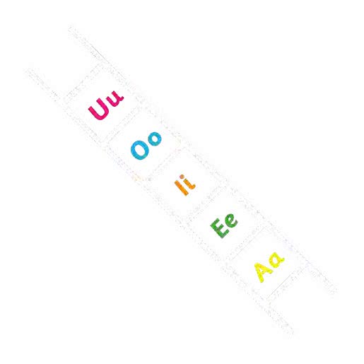 Vowel Ladder Outline (2m X 0.4m)