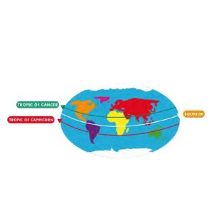World Map 4.5Metre x 1.6Metre